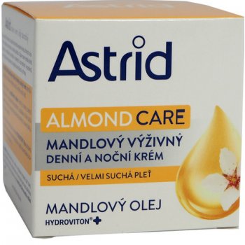 Astrid Nutri Skin mandlový výživný denní a noční krém pro suchou a velmi suchou pleť 50 ml