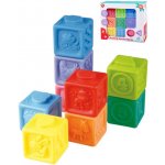 Teddies 59714 Gumové kostky 9 ks 5x5cm – Zboží Živě