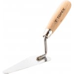 TOPEX Štukové hladítko 160 x 20 x 55 mm, nerezová ocel – Zboží Mobilmania