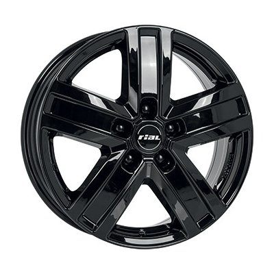RIAL TRANSPORTER 5 6x15 5x118 ET68 black gloss | Zboží Auto