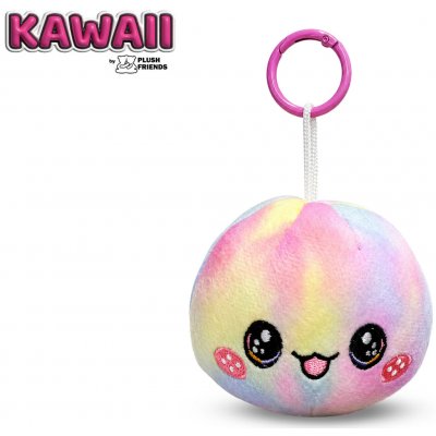 Přívěsek na klíče Kawaii Bao knedlíček plyšový 8 cm duhový Plush Friends – Hledejceny.cz