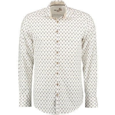 Košile Trachten Finn bílá – Sleviste.cz