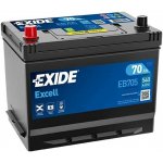 Exide Excell 12V 70Ah 540A EB705 – Sleviste.cz