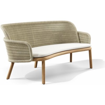 Tribu Suro 163x87x75 cm teak výplet lanko hemp bez sedáku – Hledejceny.cz