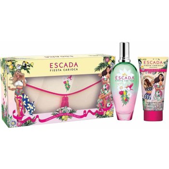 Escada Fiesta Carioca EDT 100 ml + tělové mléko 150 ml + etue dárková sada