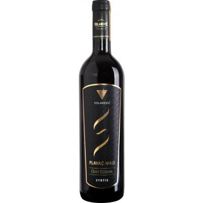 Volarevic Plavac Mali Syrtis Gold Edition 2021 Červené 15,5% 0,75 l (holá láhev) – Hledejceny.cz
