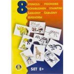 Šablony pro foukací fixy set E 8ks Centropen – Zbozi.Blesk.cz