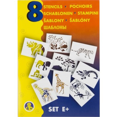 Šablony pro foukací fixy set E 8ks Centropen – Zbozi.Blesk.cz