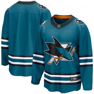 Fanatics Dres San Jose Sharks Breakaway Home Jersey Teal