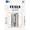 Baterie primární TESLA SILVER+ 9V 1ks 13090121