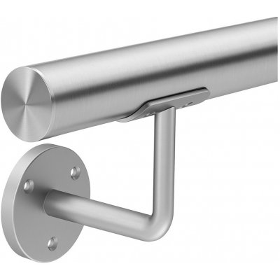 Hahn Steel Madlo z nerezové oceli pr. 42,4mm komplet - model 0115 - 1500mm – Zboží Mobilmania