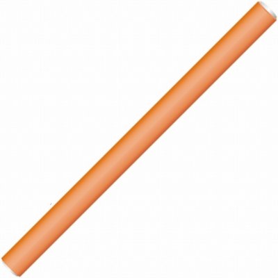 Ohebné natáčky Hairway pr.17 mm, 25 cm , 12 ks - oranžové (41171) – Zbozi.Blesk.cz