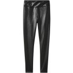 esmara Dámské legíny ve vzhledu kůže černá – Zboží Mobilmania