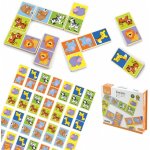 Viga Dřevěné domino Divoká zvířátka – Zboží Živě