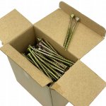 TESAŘSKÝ VRUT DO DŘEVA, TALÍŘOVÁ HLAVA, TORX 5,0x80 mm, 200 ks – Hledejceny.cz