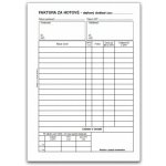 Baloušek Tisk PT198 Faktura za hotové, daňový doklad A5 – Zboží Živě