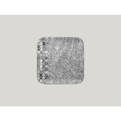 RAK Splendour talíř čtvercový 22 × 22 cm – šedá RAK-SRAUSP22 – Zbozi.Blesk.cz