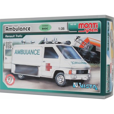 Monti System 06 Ambulance Renault Trafic 1:35 – Hledejceny.cz