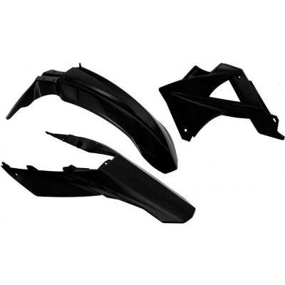Racetech kompletní plasty GAS GAS MC/EC/FSR 125/250/300/450 10 černá – Hledejceny.cz
