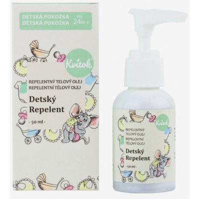 Kvitok Dětský repelentní olej 50 ml – Zboží Mobilmania