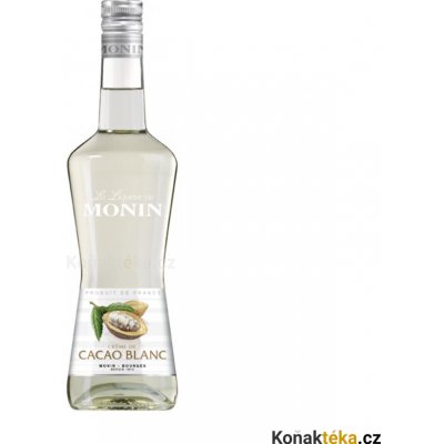 Monin Creme de Cacao Blanc Liqueur 20% 0,7 l (holá láhev)