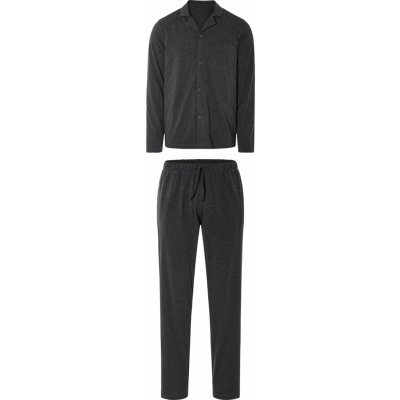 Livergy pánské pyžamo dlouhé tm.šedé – Zboží Dáma