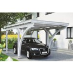 Konsta Přístřešek na auto 304 x 500 cm bílý – HobbyKompas.cz