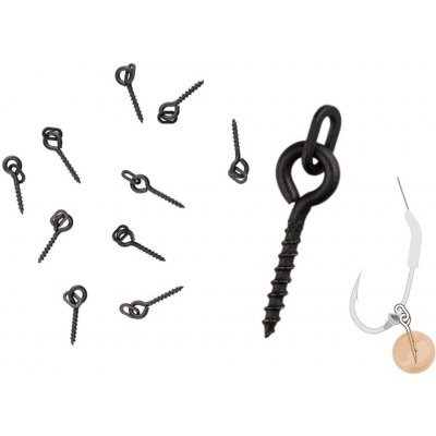 Zfish Vrtáček S Kroužkem Bait Screw & Oval Ring 10 ks – Zboží Dáma