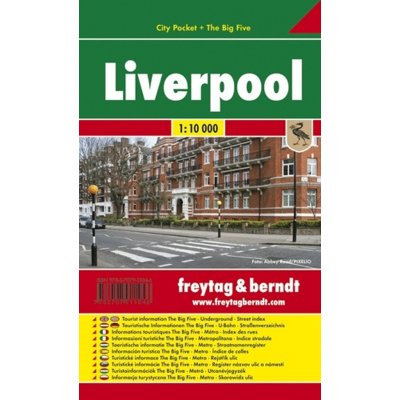 Liverpool 1:10000 kapesní lamino