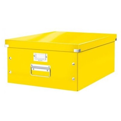 Leitz Univerzální krabice Click&Store, velikost L (A3), žlutá 60450016