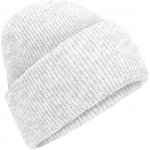 Beechfield čepice se širokou manžetou Beanie šedá-bílá – Hledejceny.cz