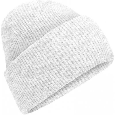 Beechfield čepice se širokou manžetou Beanie šedá-bílá – Hledejceny.cz