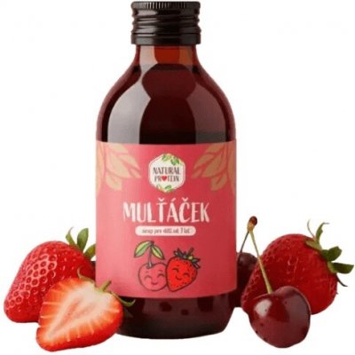 NaturalProtein Mulťáček sirup pro děti od 3 let 150 ml – Hledejceny.cz