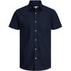 Pánská Košile Jack&Jones pánská košile JJJOE slim fit 12248201 navy blazer