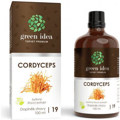 Green idea Cordyceps tinktura 100 ml – Hledejceny.cz