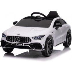 Mamido elektrické autíčko Mercedes CLA 45s AMG 4x4 bílá