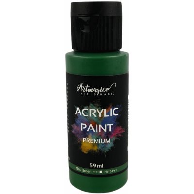 Artmagico akrylové barvy Premium 59 ml Sap green