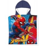 MLC Chlapecké pončo plážová osuška s kapucí Spiderman 55 x 110 cm – Zboží Dáma