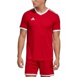 adidas Tabela 18 krátký rukáv Červená Bílá Pánské – Zboží Dáma