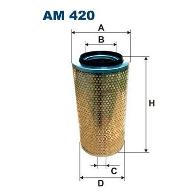 Vzduchový filtr FILTRON AM 420 (AM420) – Zboží Mobilmania