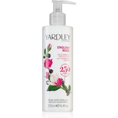 Yardley English Rose zjemňující tělové mléko 250 ml – Zboží Mobilmania