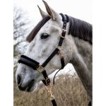 HKM Ohlávka s beránkem Rosegold Glamour Style černá rose gold – Hledejceny.cz