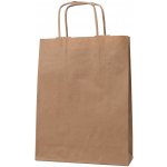 Papírová dárková taška - natural - 18x8x24cm – Zboží Živě