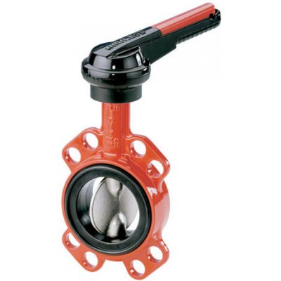 KSB BOAX-S DN150 PN6/10/16 LP330 mezipřírubová uzavírací klapka s pákou těleso: tvárná litina disk: nerez manžeta: EPDM 988184 – Zboží Mobilmania