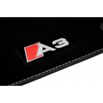 Koberce textilní SiRN Audi A3 8P + 8PA 2003-2013 Logo A3 – Sleviste.cz