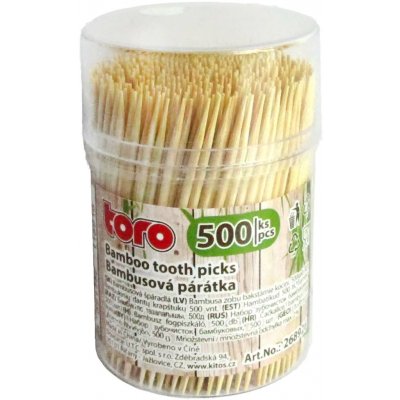 TORO PÁRÁTKA V ZÁSOBNÍKU 500KS BAMBUS – Sleviste.cz