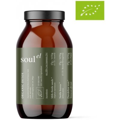 Soulel Detox Bio prášek podpora jater a ledvin 200 g – Hledejceny.cz