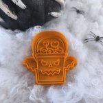 Halloweenský kyblík | Strašidelná vykrajovátka na Halloween a čarodějnice | Strašidelné vykrajovátko – Hledejceny.cz