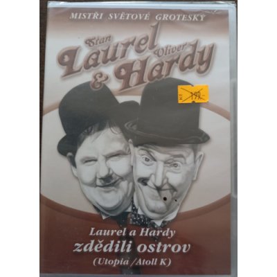 Laurel a hardy zdědili ostrov pošetka DVD