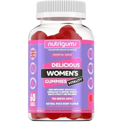 Nutrigums Womens Vitality 60 gummies – Hledejceny.cz